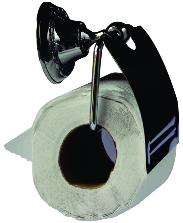 ACCES. PARA BAÑO PORTARROLLO CROMO