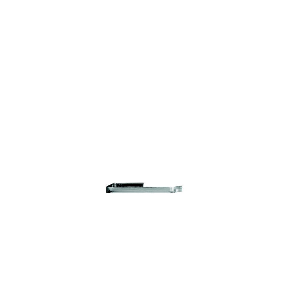 PORTARROLLO CUADRADO METAL CROMADO